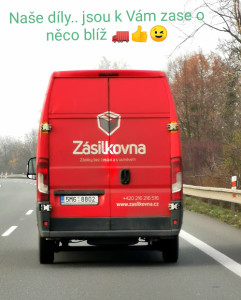 zásilkovna auto